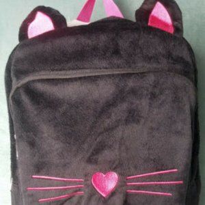 CAPELLI OF NEW YORK Soft Boa Black Cat Backpack